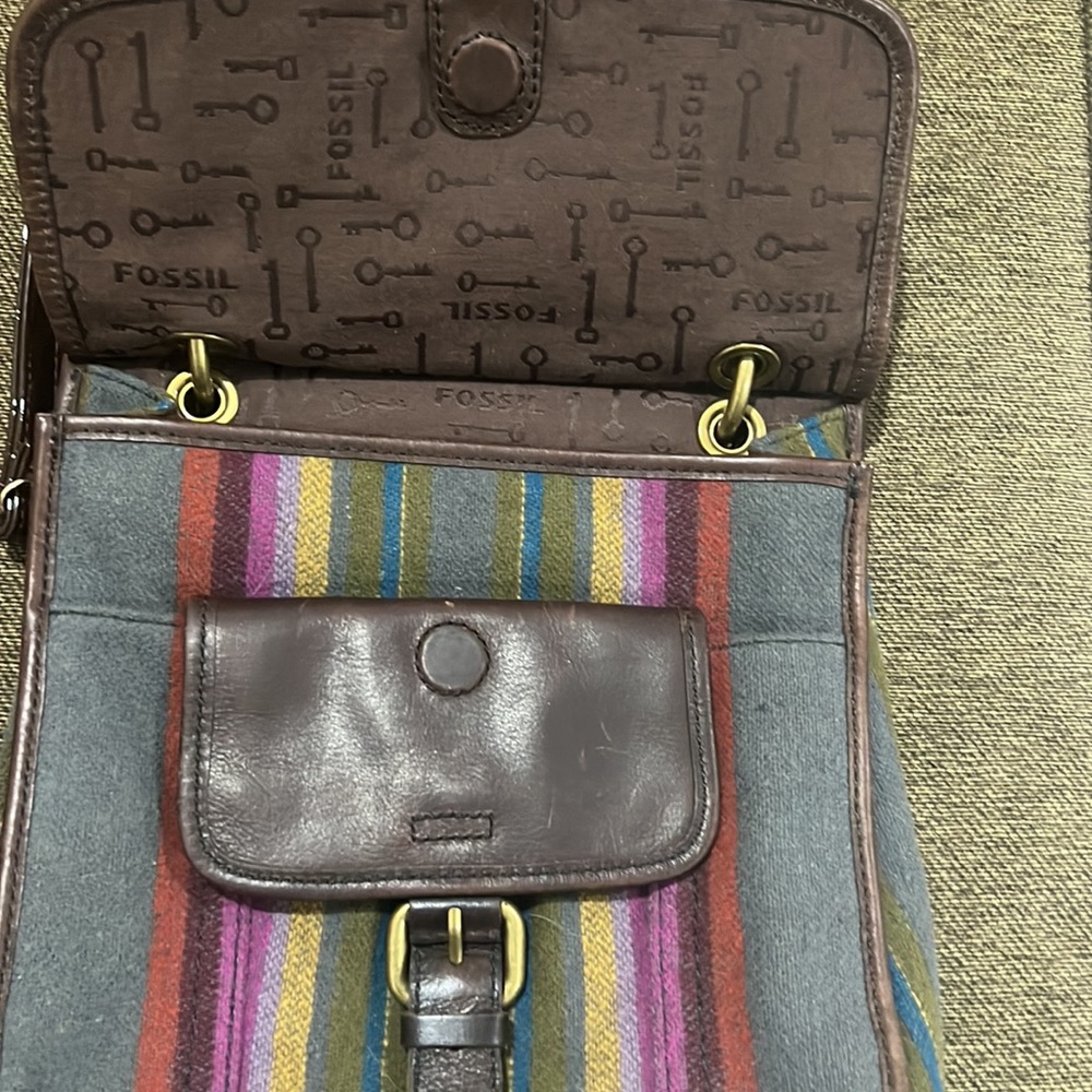 Fossil Long Live Vintage Wool Crossbody - image 3